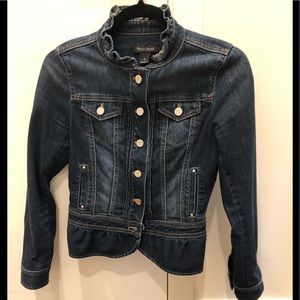 White House Black Market Denim Jacket